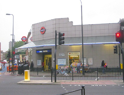 Oval Tube Station, London